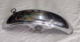 61100-mc9-670 Honda 1982-1985 Nighthawk Cb 450 Front Wheel Fender Chrome Oem