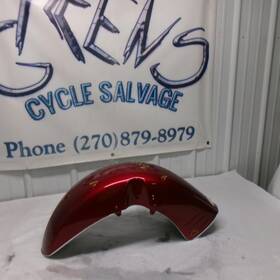Honda 61100-mcv-r1026 2005 Vtx1800r Oem Maroon Front Wheel Fender