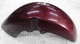 61100-mea-670zp Honda 2007 Vtx 1300 Front Wheel Fender Cabernet Red Metallic Oem