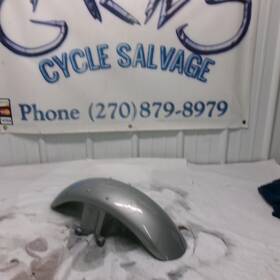 Honda 61100-mm8-7904 2002 1100 Vt1100 Oem Silver Front Wheel Fender