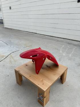 61101-mgz-j01yg Honda 2019 Cb500f Front Fender Slight Damage