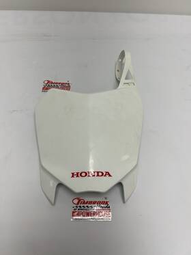 61136-kyk-9100 Honda Oem Front Number Plate For 2013-18 Crf110f 2014-18 Crf125fb -