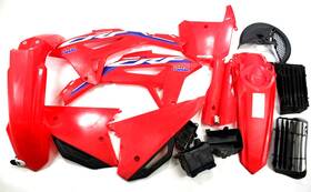61140-mke-af0za Honda 2021 Crf450r Plastic Fenders With Oem Graphics See Notes