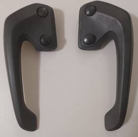 7730-mcw-d01 Honda 7730-mcw-d00 2002-2009 Vfr800 Rear Grab Rail Set