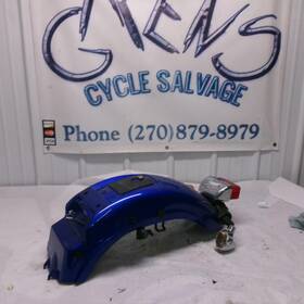 Honda 80010-mgr-670za 2012 Shadow Spirit 750 Vt750rs Blue Oem Rear Back Wheel Fender Mud Guard
