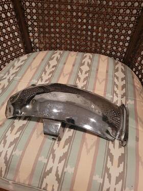 80100-045-671 Honda 1969 Z50 Rear Fender Z 50 Mini Trail Chrome