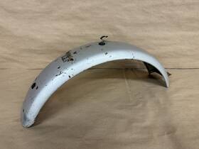 80100-118-770ma Honda 1975 Xl70 Rear Fender Silver Oem Sl70 Mud Guard