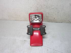 80100-166-000 Honda 1982 Mb5 Oem Rear Fender With License Plate Bracket And Reflectors