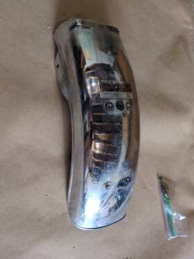 80100-323-600xw Honda 1974 Cb550k Four Rear Fender Chrome - Used