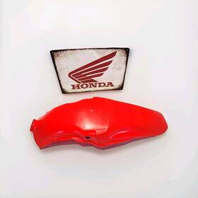 80101-gbf-k20za Honda 2004 2004-2005 Cr85 Cr 85 Rear Fender Plastic Mud Guard Red No Cracks