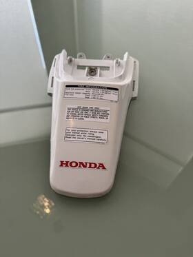 80101-gjg-c60za Honda Rear Fender 2013-2024 Crf50f Genuine Oem Ross White