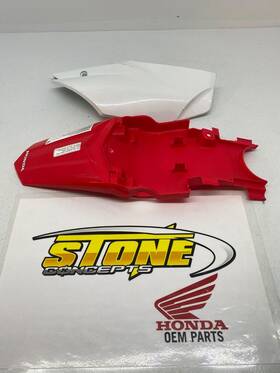 80101-kyk-d10za Honda 19-23 Crf110r Crf 110 Oem Rear Fender Plastic Right Side Number Plate