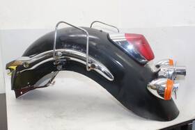 80110-mba-a40zc Honda 98-03 Shadow Ace 750 Vt750c Rear Back Fender With Rails Taillight Lights Oem