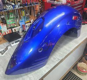 80110-mea-670zq Honda 2006 Vtx1300 S Oem Rear Fender -nova Blue- Better Than Average