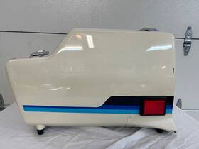 81400-ma2-770za Honda 1982 Cbx 1000 Super Sport Left Side Saddlebag / Luggage Case
