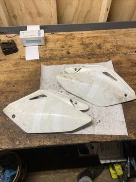 83510-krn-000zb Honda 2004 Crf250r Rear Number Plates Plastics Right Left Fenders
