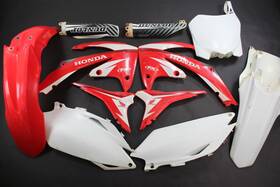 83510-men-a50 Honda 2011 Crf450r Plastic Fenders With Graphics