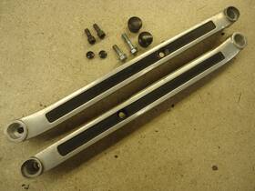 84100-mc9-670 Honda 82-86 Nighthawk Cb450 Cb450sc Left Right Grip Grab Bar Rails Rear Fender