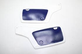 Hon-sp-1983xl600-w Honda Side Panels 83-87 Xl600 R Left Right Covers White Plastic See Notes P75