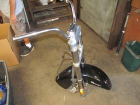 Honda Vtx1800rt 2008 Vtx 1800 Tourer Complete Front End Forks Trees Fender Plus