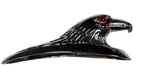 Gtcxh6009-002-led-cd Httmt Motorcycle Chrome Front Fender Bonnet Eagle Head With Red Eye