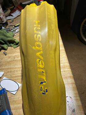 800087069 Husqvarna 610-410 Te Tc Front Fender 06-99