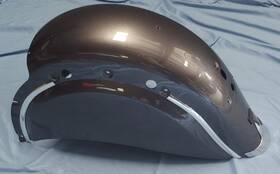 1019209-692 Indian New Take Off Oem Motorcycle Rear Fender Gray Cloud Metallic-