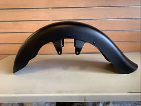 1024381-866 Indian 102438-866 Fender For Lg Bikes New With Blemishes Onyx Black Smoke.