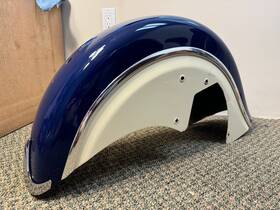 1019176-1470 Indian 1024385-1470 Oem Front Fender Blue/cream Or