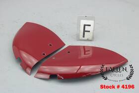 Indian 1025150-639 2016 Touring Springfield Front Fender Brake Caliper Cover Set Red #4196