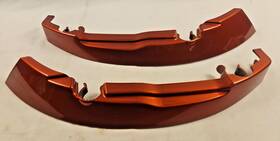 5457625lh Indian 5457626rh Motorcycle Rear Fender Trim Orange Oem #5457626rh #5457625lh