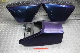 36001-1019 Kawasaki 2206402 1976-1978 Kz400d Rear Fender And Left Right Side Covers