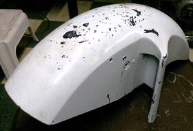 35001-1130-h8 Kawasaki Used- 1988-07 Ex250 Ninja 250r Front Fender #35001-1130-h8