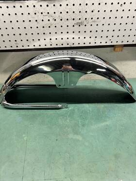 35003-017 Kawasaki 1976-78 Kz750b Kz750 Front Fender Oem Very Nice Original