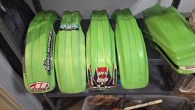 35004-0028-6w Kawasaki 4 Ea/ Kx100 Front Fender 35004-0028-6w Kawasaki 4 Ea/ Kx100 Front Fender