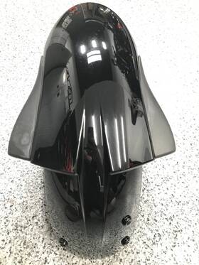 35004-0034-h8 Kawasaki Zx6-rr / Zx636 Front Fender Used Oe 2005-06 P/n Black