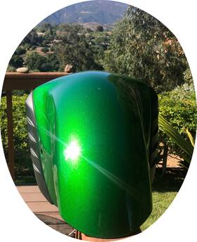 35004-0131-60r Kawasaki Oem Green 2012-2024 Ninja 14 Front Wheel Fender Cowl Mudguard Zx-14r