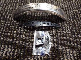 35004-059 Kawasaki Oem G3 G3tr G3ss Ga3 Optional High Front Wheel Fender With Brackets Vtg