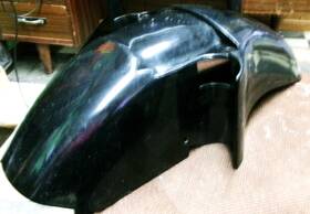 35004-1174-t2 Kawasaki Used- 1987 Ninja 600rx Front Fender Painted