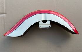 35004-5160-ix Kawasaki 2000 99-08 Vulcan Classic Vn1500 Front Fender Wheel Cover Red Tan Beige