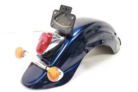 35022-0022-h8 Kawasaki 05-07 Vulcan 1600 Oem Rear Back Fender Mud Guard Tail Light Signal