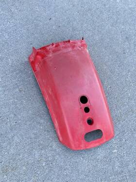 35022 Kawasaki 1018 1981 Ke175d Rear Fender Plastic Med Guard Oem