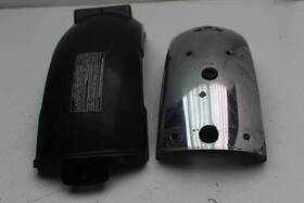 35022-1051 Kawasaki 1981 Kz305a Csr #496 Rear Back Wheel Fender Mud Guard Chrome/inner