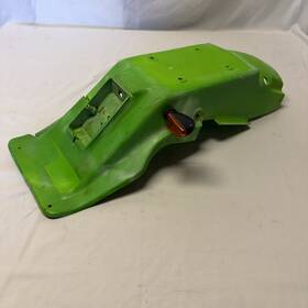 35022-1243-6f Kawasaki 1987 86-88 Kdx200 Kdx 200 Oem Rear Fender Original -cracked