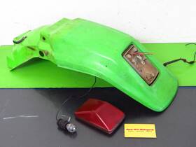 35022-1267-6w Kawasaki 1992 Kdx250 Oem Rear Fender And Tail Light Brake Lamp