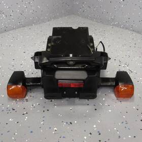 35022-1336 Kawasaki Rear Fender License Plate Holder With L&r Turn Signals 99-05 Zrx1200 Zrx1100