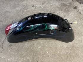 35022-1354-218 Kawasaki Vulcan Mean Streak Vn 1500 02 03 2002 2003 Oem Rear Fender Black Light