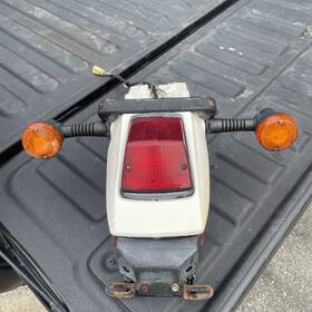 35023-1114-6f Kawasaki 1989 Klr250 Klr 250 Rear Fender With Rack Tailight Blinkers License Plate