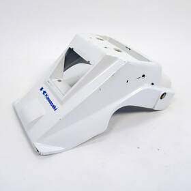 35023-5056-r1 Kawasaki 90-91 Klr650 Kl650 Tengai White Rear Wheel Fender Plastic Cj