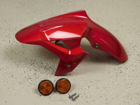 35038-0007-a5 Kawasaki Oem Front Fender / Wheel Cover Mud Guard Nice 18-23 Ex400 Ninja 400